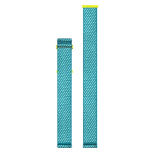GARMIN(ガーミン)Quick Release ダンス楽隊 22粍 Nylon Yellow Turquoise/Venu 4