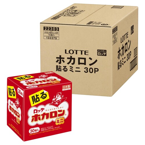 ホカロン貼るホカロン 貼る カイロ ミニ 480個入（30P×16個）容れもの売りわたす