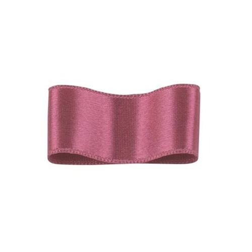 RibbonBon シルクダブルサテンリボン #004 パールバイオレットレッド 50mm幅 巻(30m) 9サイズ50色展開|マニッシュボーイ