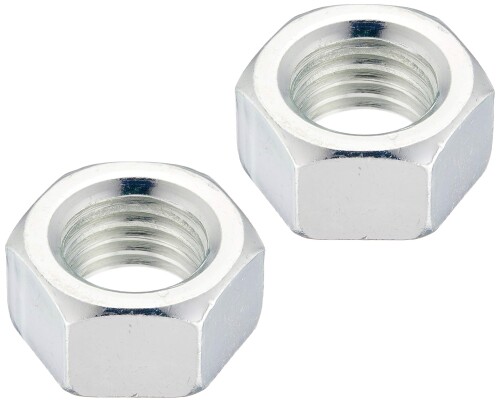 TRUSCO(トラスコ) 六角ナット1種 三価白 サイズM20×2.5 2個入 B724-0020 × 10PK