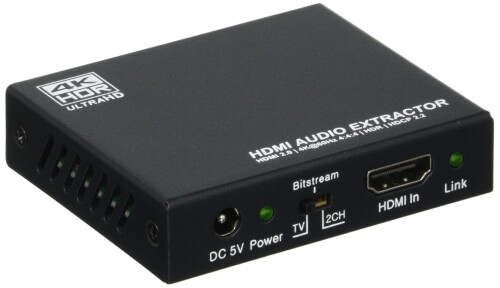 TEC テック HDMI声音引きはなつ器 4K60サイクル HDR入出力 THDTOA-4K60CW