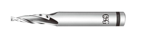 オーエスジー 2枚刃XPMテーパエンドミルショート形 外径5mm 全長75mm 刃長25mm シャンク径10mm XPM-TPDS 5×4°×75×25(86465)