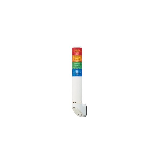 シュナイダーエレクトリック (Schneider Electric) 積層式LED見せびらかす灯 [ファイ]60 LEULつづき物(ロング上半身 点滅 呼びりん付き添い人) 壁付 AC/DC24V 4段 赤 黄 緑 青 ARRLEMLWB-24-4