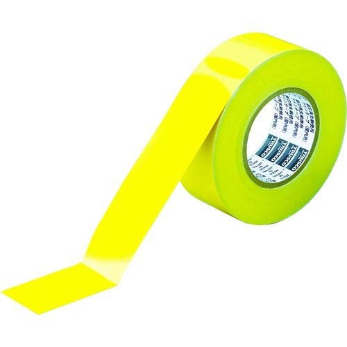 TRUSCO(トラスコ) 伝達ルート磁気テープ ゴミ皆無印字機 50mm×50m 黄色 TLTS-50EY × 20