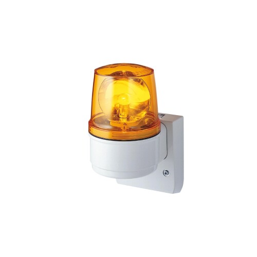 シュナイダーエレクトリック (Schneider Electric) 小型 白熱電球回転させる灯 [ファイ]110 ASLB続きもの (呼びりん付き添い人) AC100V 黄 ARRASLB-100Y