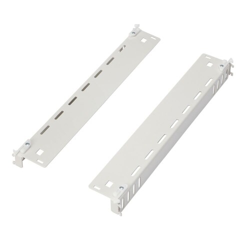 日東工業 L型レール 簡単取付タイプ FS･FDS･FV･(D)ARC用70×368mm ペールホワイト塗装1セット2本入 RD65-37R