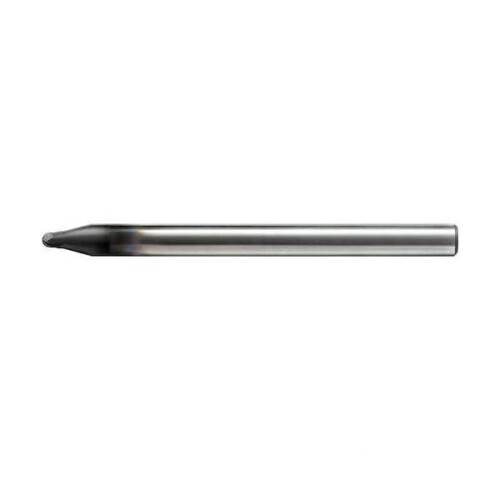 ユニオンツール 超硬合金・硬脆材加工用ハイスピードボールエンドミル R1.5×刃長2.1×シャンク径6×全長60 213-1010|マニッシュボーイ