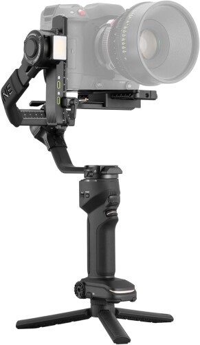 ZHIYUN 写真機用ジンバル CRANE 4 内蔵10Wフィル点火装置 豪然たる3軸原動機 タッチディスプレイ 黒いこと 087696