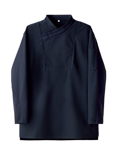 (七つ制服) CA2147-1 青碧 S CA2147 長袖厚地の外套 男女兼用 メンズ レディース まかない方厚地の外套 料理人 飲食店 勝手もと