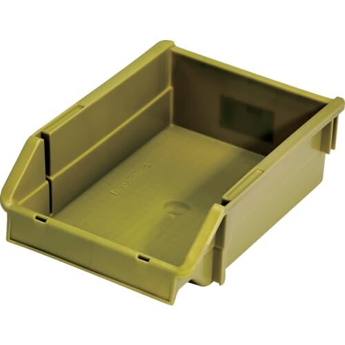 TRUSCO(トラスコ) T型入れもの ネスティング手合い 黄緑 T3-YG × 10