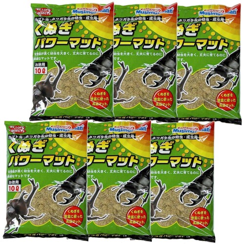 ムシムシマン くぬぎパワーマット １０Ｌ×６袋セット