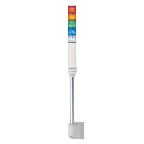 シュナイダーエレクトリック (Schneider Electric) 積層式LED見せびらかす灯 [ファイ]40 LOUTつづき物 (点滅 呼びりん付き添い人 壁後ばらい鉤括弧手合い） 極点 AC/DC24V 5段 赤 黄 緑 青 白 ARRLOUTKWB-24-5