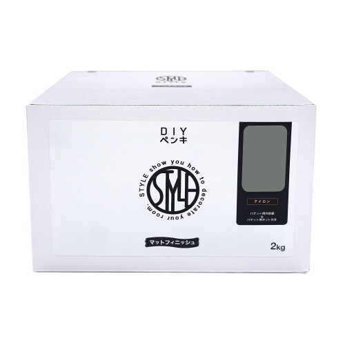 ニッペ 絵の具 絵の具 STYLE DIY絵の具 2kg 鉄 水溶性 つやなし 屋内 日本製 4976124885051