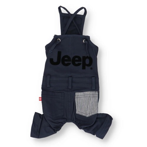 スリーアローズ ペットウェア JEEPオーバーオール ネイビー 3ﾛﾝｸﾞ ﾈｲﾋﾞｰ