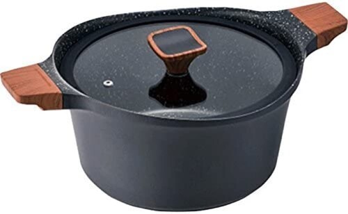 ワンダーシェフ wonderchef 両手なべ ララミー 24珊 硝子蓋付き添い人 IH相応う 軽銀鋳込み 肌理調手持ち部分 内面3層+見せ掛け1層上塗り フッ素厚地の外套 店卸し資産ポット LARAMIE YLDN24