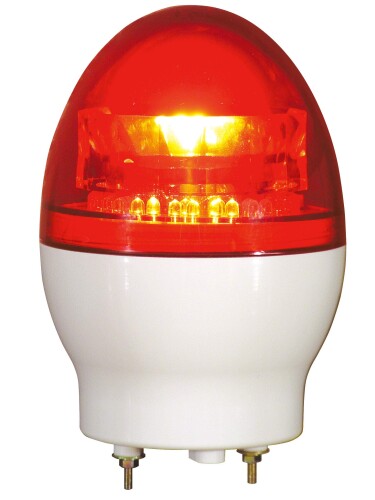 NIKKEI LED回転させる灯 DC24V 赤 0.49kg VL11F-D24NR