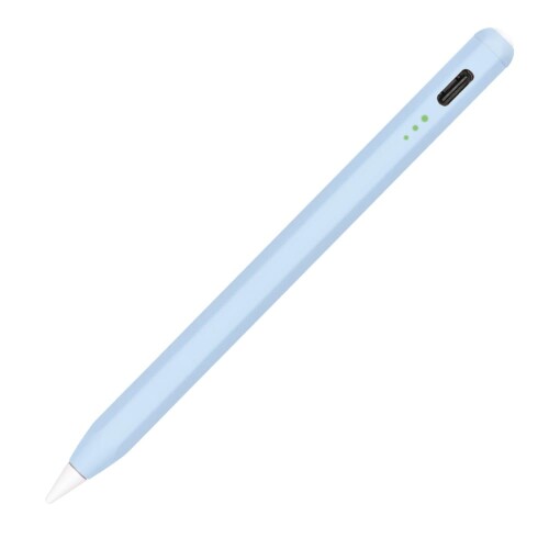 Digio2 iPad専用 充電式タッチペン ショートタイプ アップルペンシル Apple Pencil ブルー