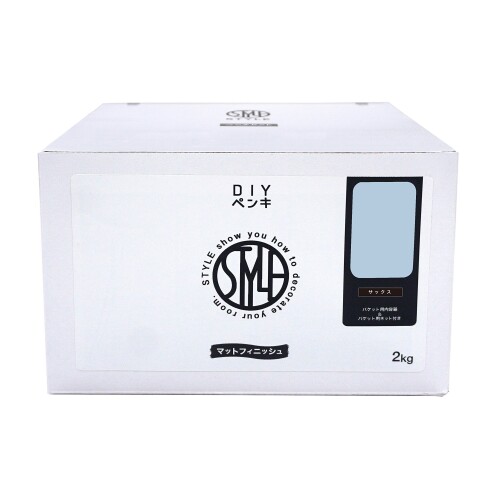 ニッペ 絵の具 絵の具 STYLE DIY絵の具 2kg サクソフォン 水溶性 つやなし 屋内 日本製 4976124885365