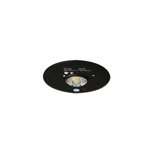 三菱電機 LED非常用照明器具 電池内蔵形 30分間定格形 埋込形 [ファイ]100 低天井用(～3m) 黒枠タイプ EL-DB21111KB