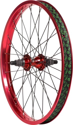 ソルト(Salt) BMX用ホイール エベレスト カセット リア 20インチ 14mmアクスル対応 レッド
