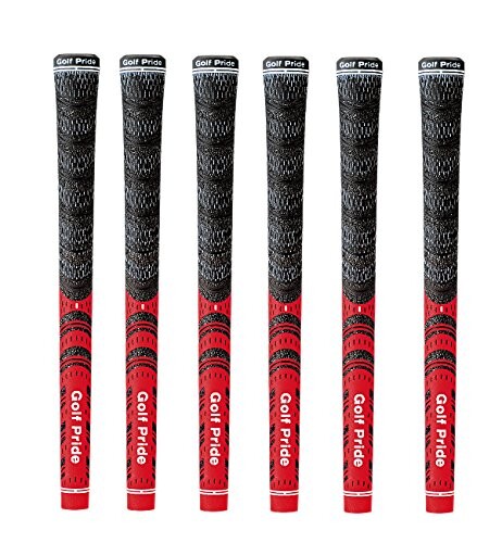 GOLFPRIDE(ゴルフプライド) ゴルフグリップ マルチコンパウンドMCC バックライン有 MCC-R レッド M60X (6本セット) ゴルフグリップ｜マニッシュボーイ
