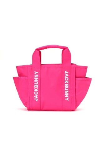 (ジャックバニー) 継続定番商品 カートバッグ (ベーシックシリーズ)(ブランドロゴ) / ゴルフ ラウンド / 262-5981102 090_ピンク FR