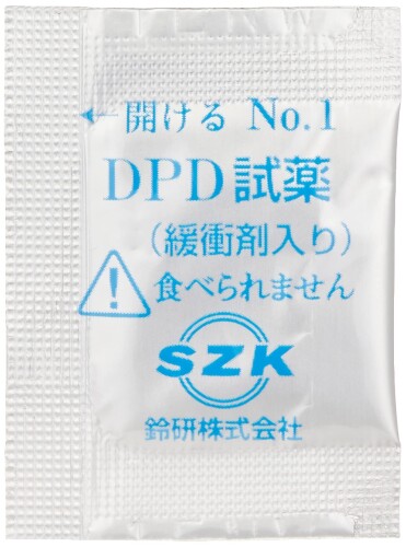 鈴研 残留塩素計用DPD粉末分包試薬 No.1 500回分 6,476円