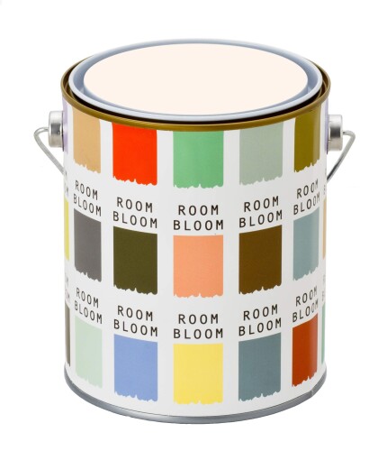 ニッペ(Nippe) 水性塗料(室内 壁用 内装 ペンキ) ROOMBLOOM Matte 1kg カラー:cotton pink(白 淡いピンク) 日本製 4580535472757