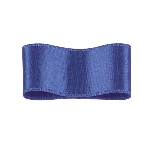 RibbonBon シルクシングルサテンリボン #100 ダークスチールブルー 24mm幅 巻(30m) 9サイズ50色展開｜マニッシュボーイ 8,302円
