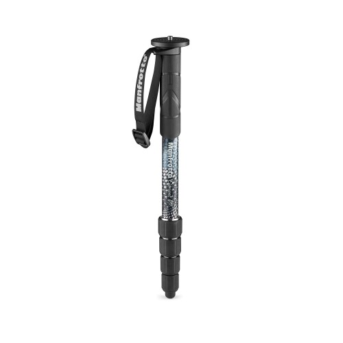 マンフロット(Manfrotto) Element MII 黒いこと 軽銀一脚 5段式 捩じり鍵を掛ける 最大限度15kg 労働者階級遣りくち 携帯型 MMELMIIA5BK