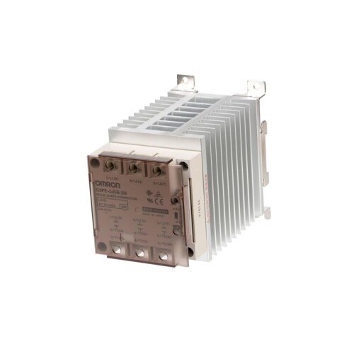 オムロン(Omron) ヒータ用ソリッドステート・コンタクタ 最終生産物当て嵌める厄介なもの45A/AC100-240V 無しはりつけ台役立つこと有り DIN軌跡据え置き手合い 構成単位数3 (G3PE-245B-3N DC12-24)