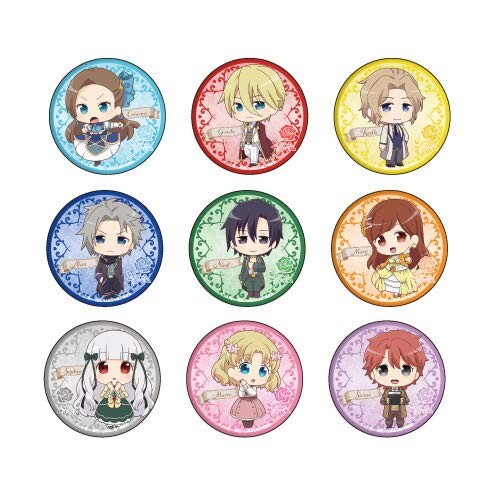 乙女ゲームの破滅フラグしかない悪役令嬢に転生してしまった... 02 ミニキャラ 缶バッジ BOX画像