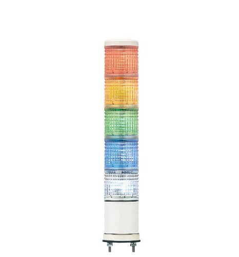 シュナイダーエレクトリック (Schneider Electric) 積層式LED見せびらかす灯 [ファイ]40 LOUGつづき物(点滅 呼びりん付き添い人) 直付 AC/DC24V 5段 赤 黄 緑 青 白 せつ然たる地球儀 ARRLOUGWB-24W-5