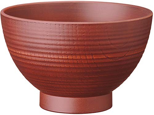 阿瀬真三商店 汁椀 PET 匠 こい茶 12×7.5×12cm画像
