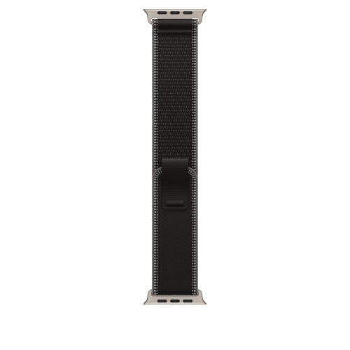 (アップル) Watch Band - トレイル繰り返し - (49粍) 容れもの用 - 黒いこと/暗灰色 - S/M