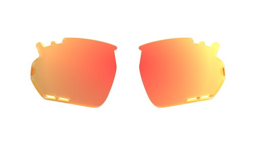 ルディプロジェクト(RUDYPROJECT) スポーツ サングラス FOTONYK フォトニック 交換 レンズ ポラール 3FX HDR マルチ レーザー レッド LE456403 レンズ幅: 66mm