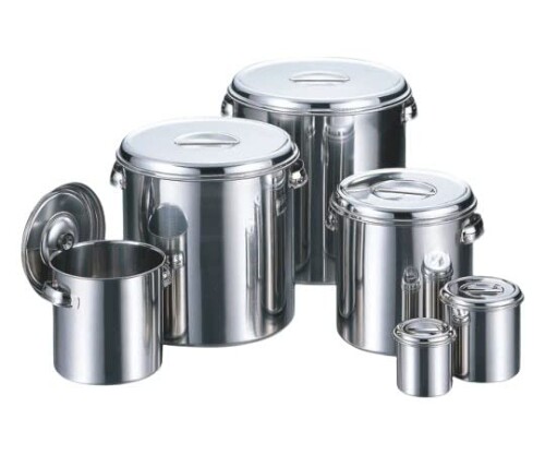 AG 18-8深型キッチンポット(目盛付) 26cm(13.0L)/62-8171-31