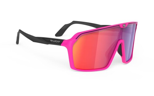 (RUDYPROJECT) 黒眼鏡 回転運動遮蔽物 ピンクフルオ/黒いこと引っ敷き マルチレーザーレッドレンズ SP723890-0001 水晶体幅：147粍