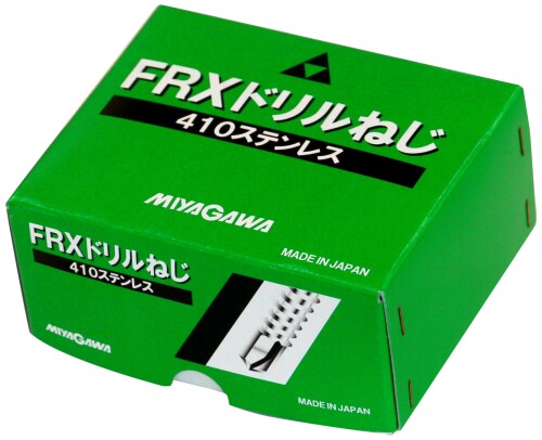 ミヤガワ FRXせん孔機ねじ SUS410ステンレス鋼 ナベ 4X13 パシペート 小箱1000本 SPP4213