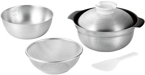 よこやま 燕熟の技 マルチ田の実鍋 20糎（3合炊き）仕掛ける GH-2000