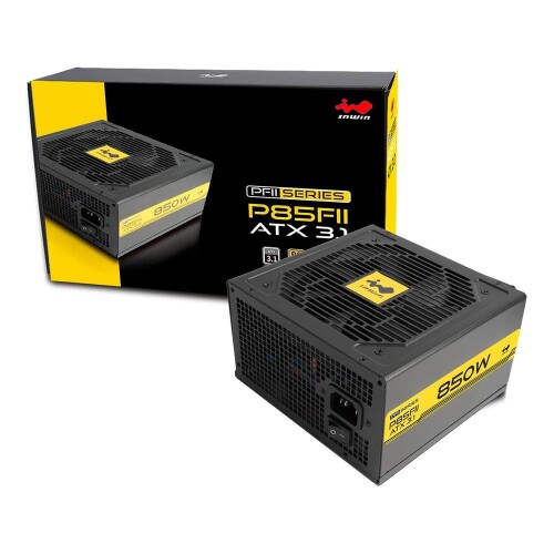 IN WIN PC電源 850W P85F II ATX3.1 80PLUS Gold認証 直付け式 (IW-PS-PFII850W)