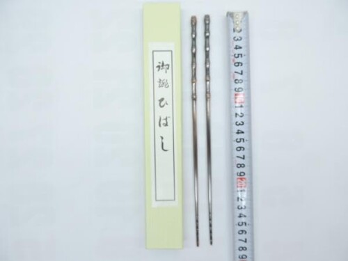 林田丹銅所 火ばし 丸竹 270粍 9寸