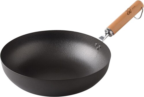 アーネスト 鉄なのにサビにくい こびり付きにくい 深型 鉄フライパン 28cm 焦げ付きに強い 焼きムラが少ない ガス IH対応 お手入れカンタン 日本製 燕三条産 eNグローコートフライパン A-7|マニッシュボーイ
