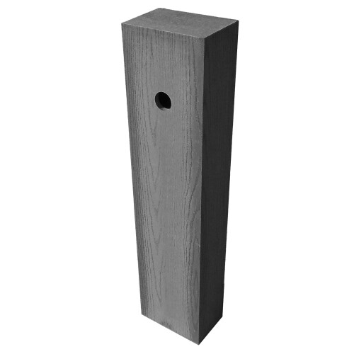 アイガーデン(igarden) アイウッド水栓柱化粧カバー ブラック 幅200mmX奥130mmX高850mm i10405-bk