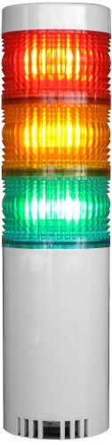 NIKKEI LED積層灯 赤黄緑 3段 直後ばらい 0.54kg VT06C-200T3