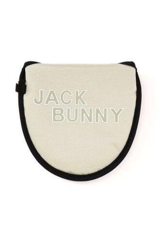 (ジャックバニー) 継続定番商品 パターカバー (ベーシックシリーズ)(マレット型・マグネット仕様) / ゴルフ PT / 262-5984104 040_ベージュ FR|マニッシュボーイ
