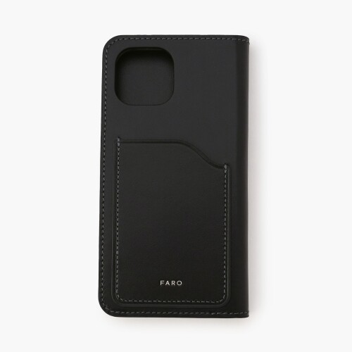FARO 毛革ロ 万覚え帳型 スマホケース Calma Folio Case for iPhone15