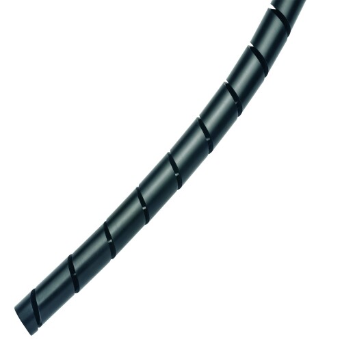 パンドウイット スパイラルラッピング ポリエチレン 耐候性黒 T75F-C0