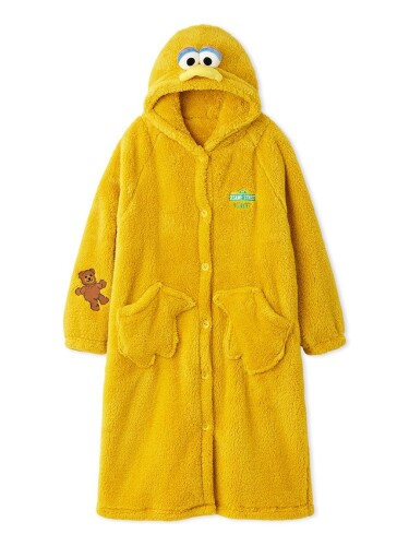 (セサミストリート証券業界) HAPPY HOLIDAYS着るブランケット SSMUCT256460 レディース YEL Free Size