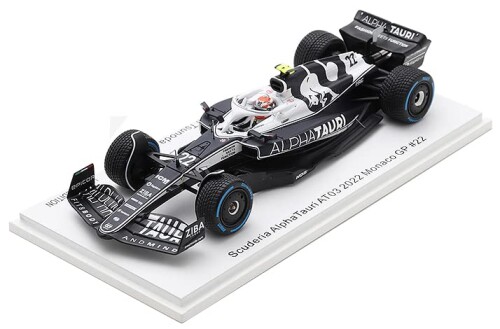 KID BOX × Spark 1/43 Scuderia AlphaTauri AT03 2022 Monaco GP #22 Yuki Tsunoda 研ぎ澄ます品